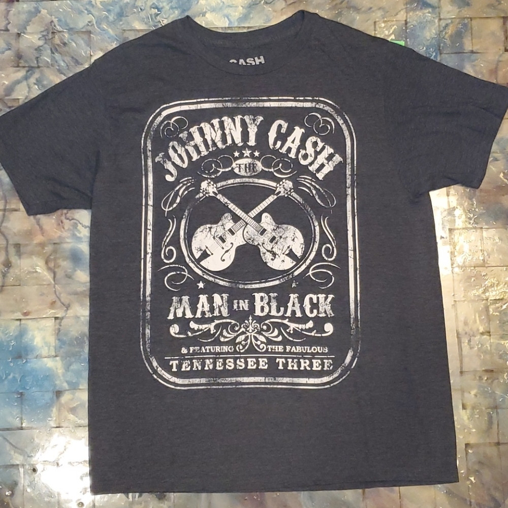 Johnny Cash mens graphic tee